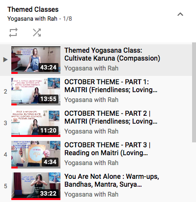 Playlist themed classes